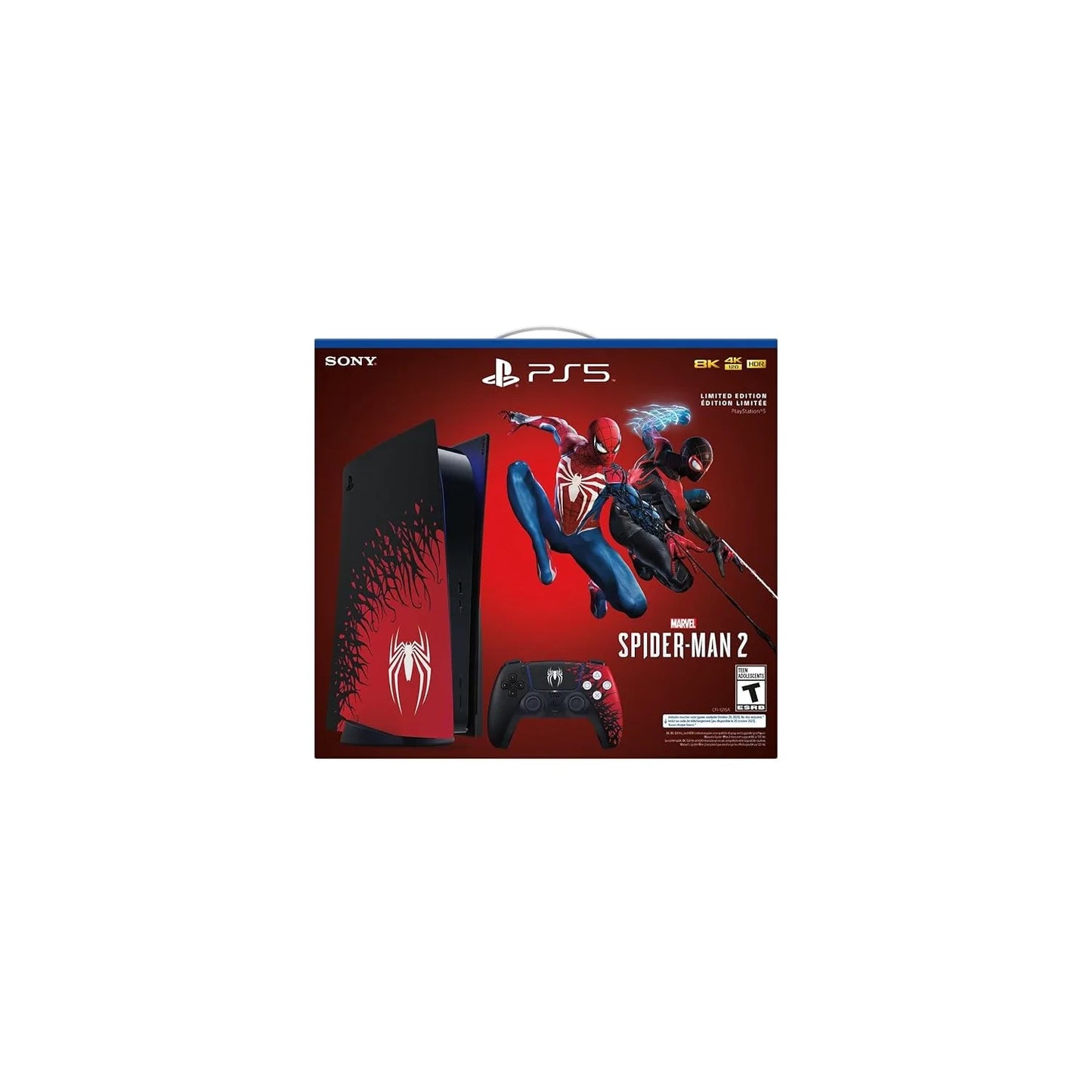 PlayStation 5 Console Marvel's Spider-Man 2 Limited Edition Bundle