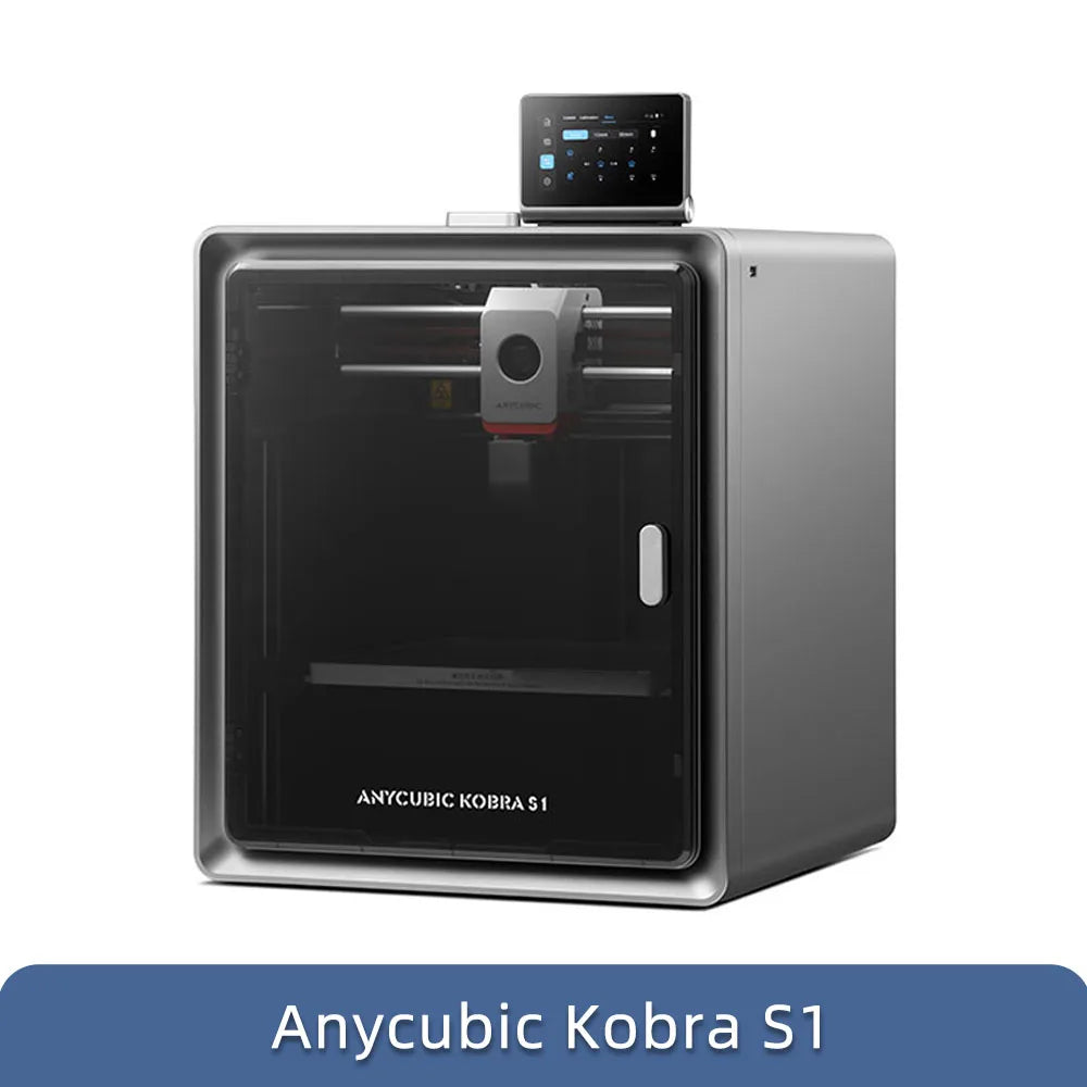 Anycubic Kobra S1 Multi Color 3D Printer Core XY Stable Structure High Precision Ultra Quiet Max Speed 600mm/s