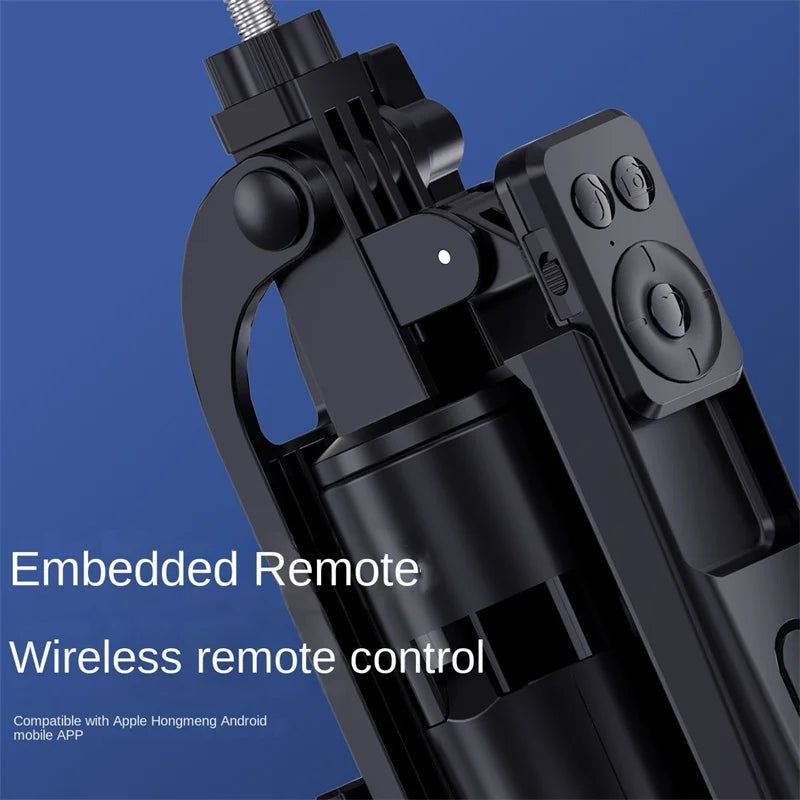 2025 New 1800mm Wireless Selfie Stick With Phone Holder Tripod For Smartphone Camera Stand And Bluetooth Shutter