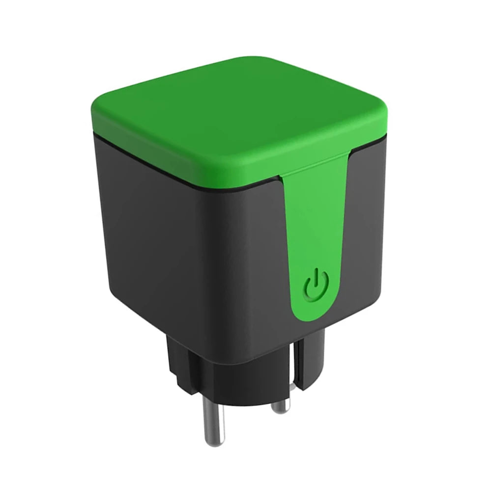 Smart Plug Mini Socket Waterproof WiFi EU Smart Plug Power Monitor Remote Timing Function Works with Alexa Google Assistant
