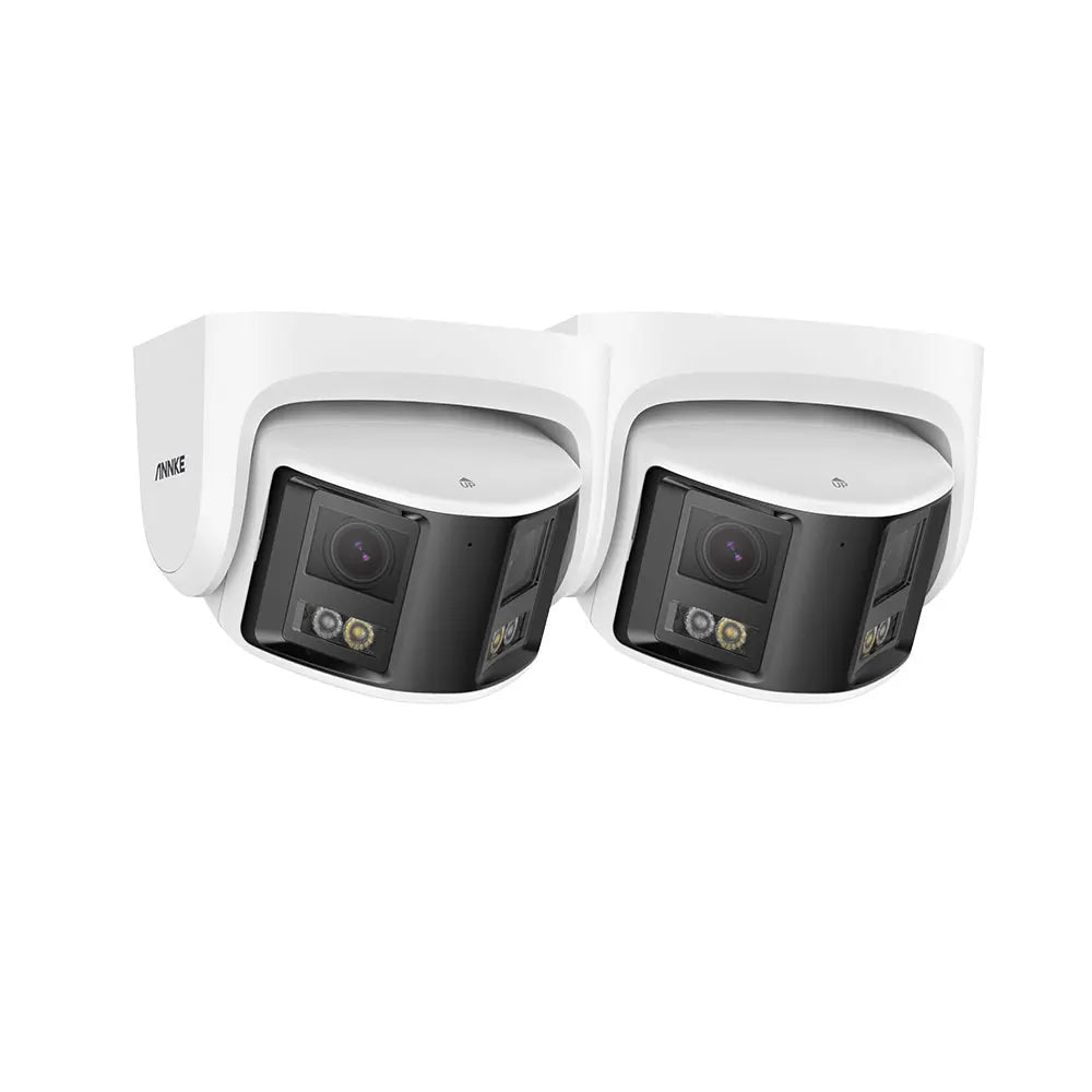 Annke Smart Home 180 Degree 8MP Duo POE Dual Lens Wide View Outdoor Video Camera 4K AI Human Detection 8MP Security CCTV Camera