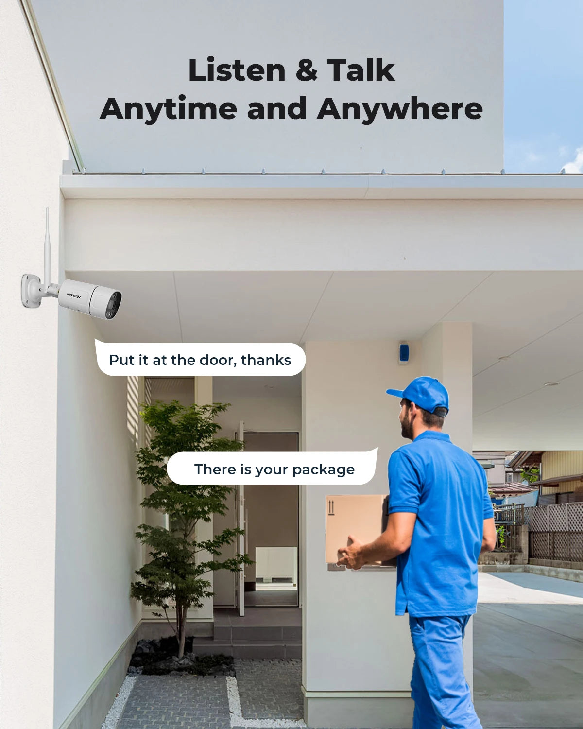 H View 8CH 5MP Wireless Wifi Camera Security System CCTV Video Surveillance Kit NVR Indoor Outdoor Two Way Audio Xmeye