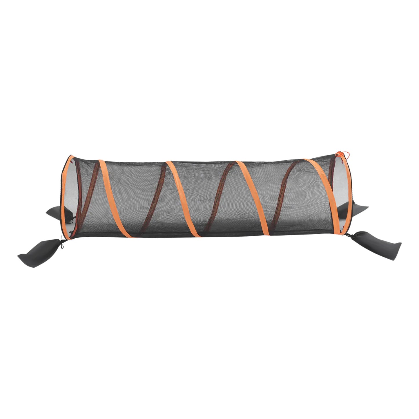 2PCS Foldable Cat Play Tunnel Cat Play House Pet Mesh Channel for Cats and Small Dogs