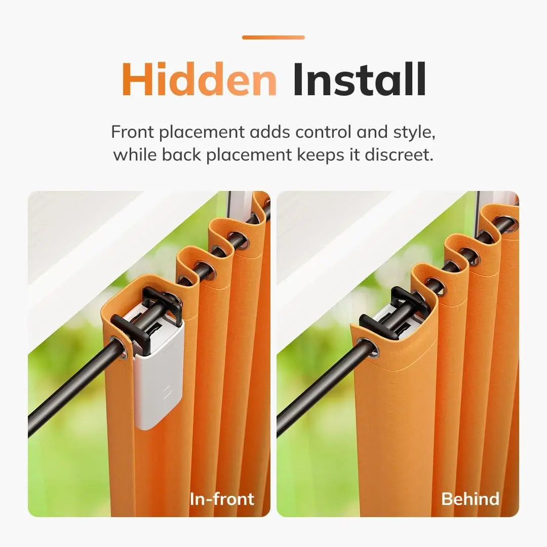 Smart Curtain Motorized Curtain Electric Automated Drapes Smart Home Window Curtains Phone App Enabled