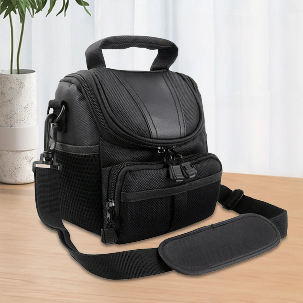 Portable Crossbody Camera Bag Load Reducing Anti Shock Shoulder Messenger Bag for Nikon D40 DSLR SLR Camera Accessory