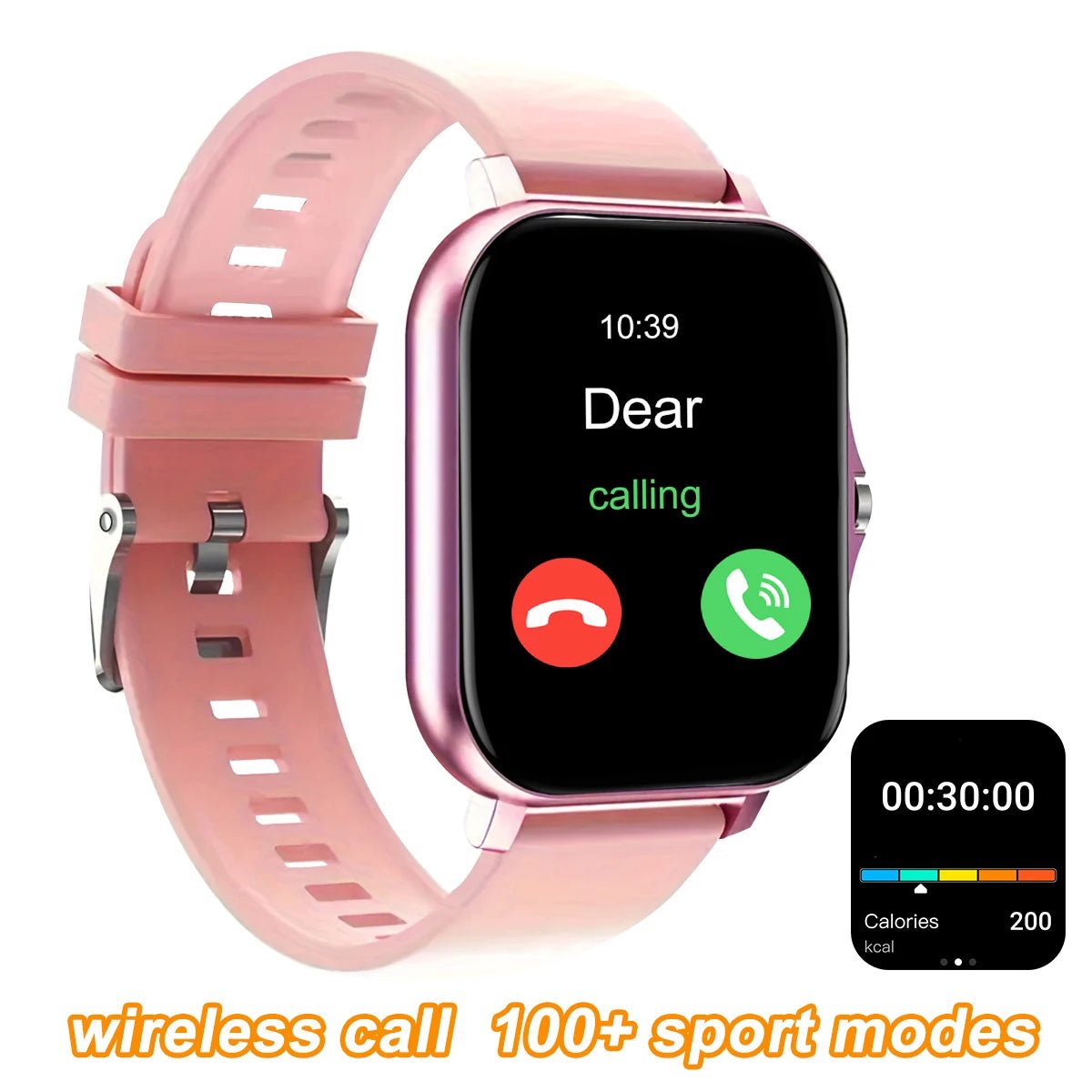 Hot Smart Watch Multi-Function Sports Smart Watch Wireless Call Wireless Music Multiple App Message Reminders Unisex