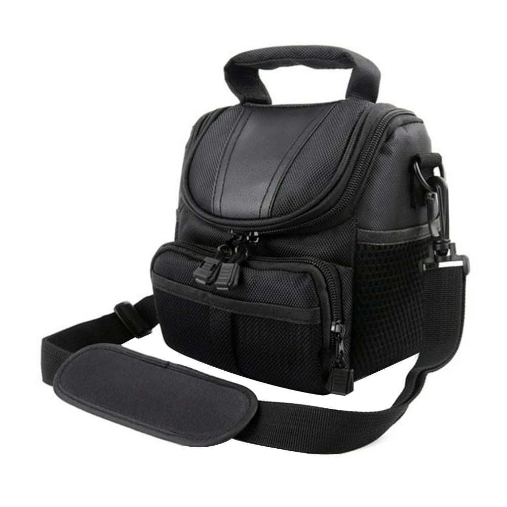 Portable Crossbody Camera Bag Load Reducing Anti Shock Shoulder Messenger Bag for Nikon D40 DSLR SLR Camera Accessory