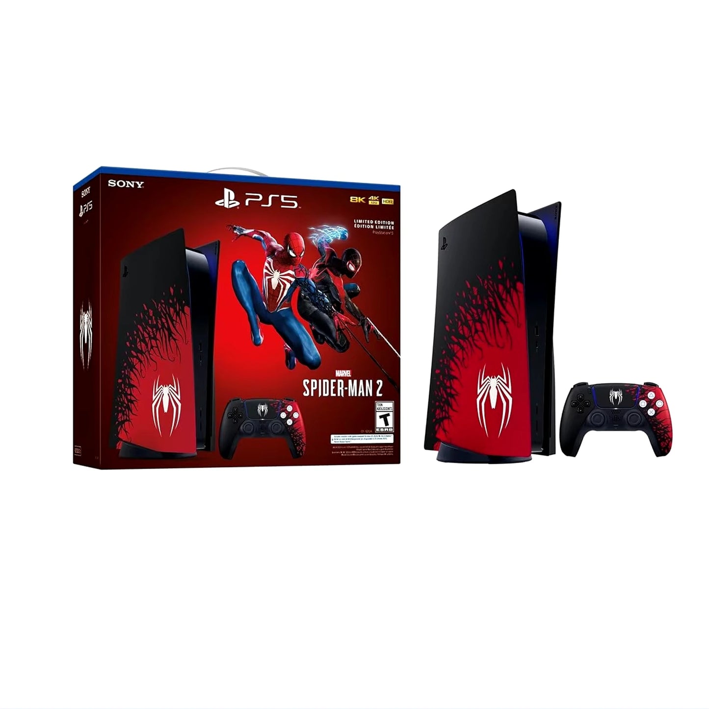PlayStation 5 Console Marvel's Spider-Man 2 Limited Edition Bundle
