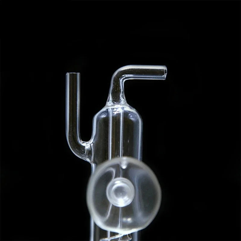 CO2 Diffuser Spirals Bubble Counter for Aquarium Planted Tank High Transparent Glass Accessories Y5GB