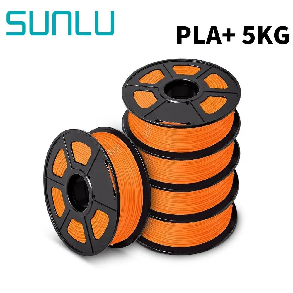 Sunlu PLA PLA Plus PETG Silk PLA Matte PLA Meta Filament 5KG 1KG Roll 1.75mm 3D Printer Filament Neatly Wound