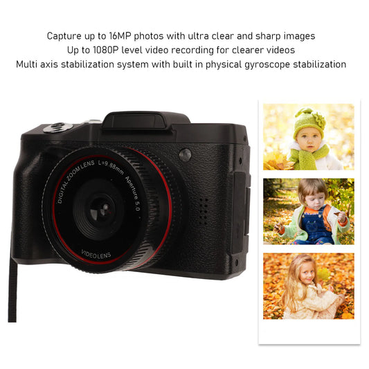 1080P Digital Camera 16MP HD Smart SLR Digital Camera for Photography