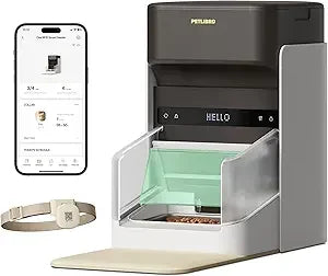 Upgraded RFID Automatic Cat Feeder 5G WiFi App Control 3L