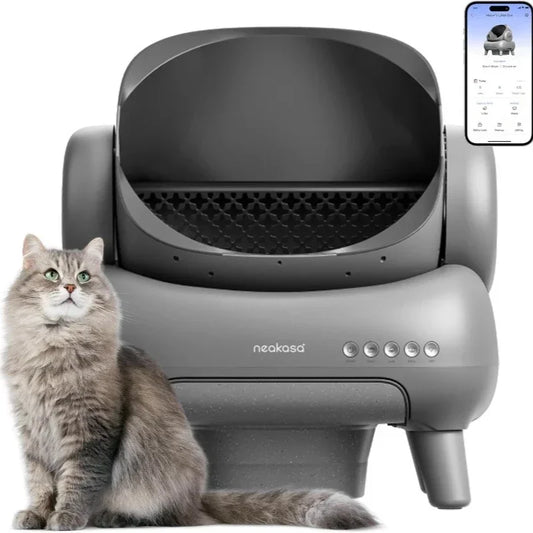 Origin M1 Large Low Noise Odor Eliminator App Controlled Intelligent Electric Self Cleaning Smart Automatic Cat Litter Box