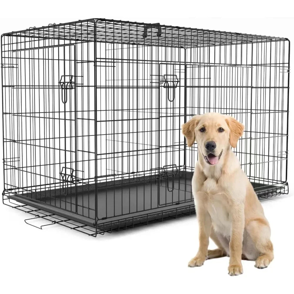 Dog Crates for Large Medium Small Dogs with Enhanced Safety Features