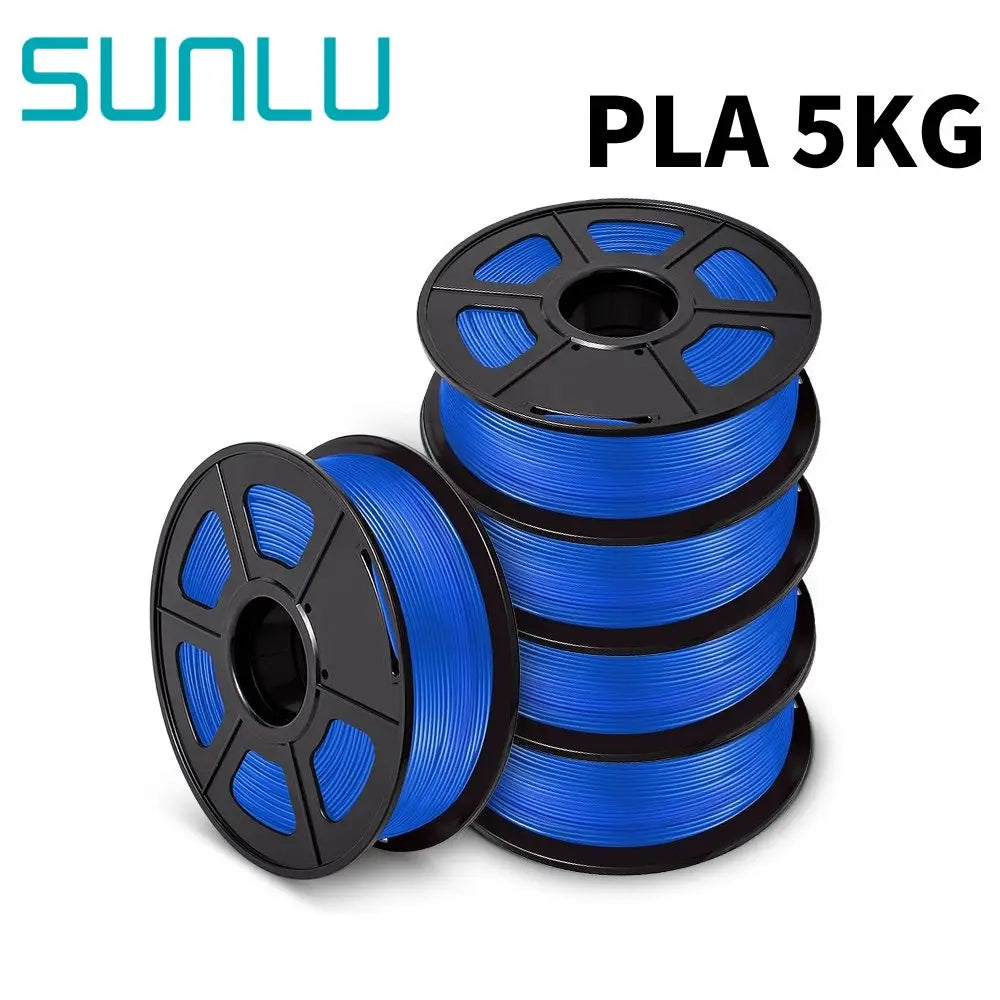 Sunlu PLA PLA Plus PETG Silk PLA Matte PLA Meta Filament 5KG 1KG Roll 1.75mm 3D Printer Filament Neatly Wound