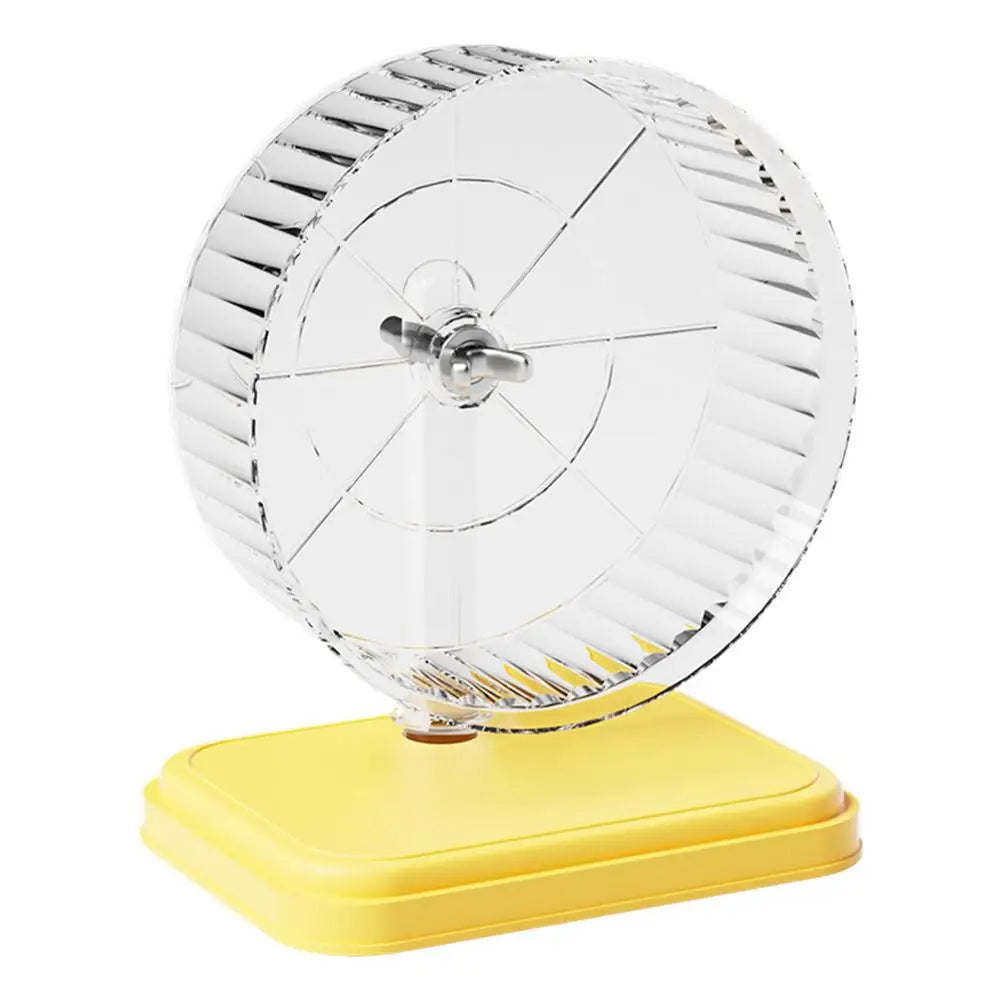 Hamster Sport Running Wheel Double Bearing Silent Jogging Toy for Small Rodents Gerbils Exercise Play Accessories