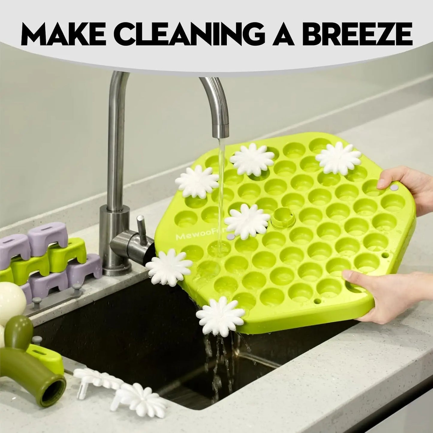 MewooFun Level 4 Dog Puzzle Toy Interactive Enrichment Toy for Dogs IQ Training Slow Feeder for All Breeds