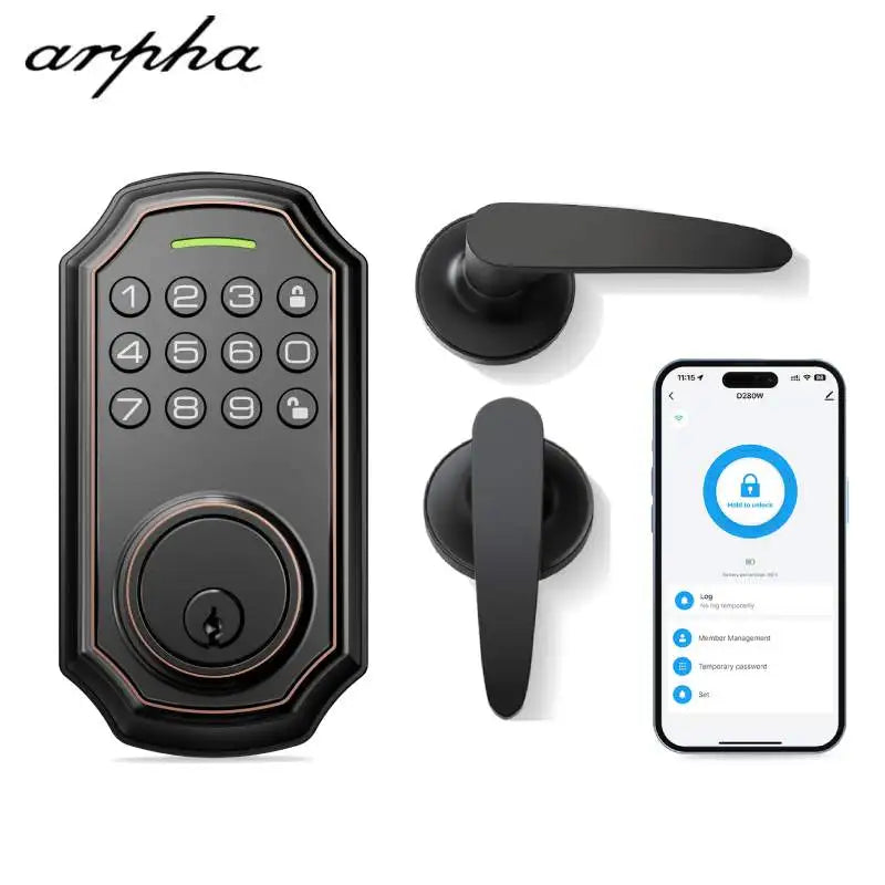 Arpha Smart Door Lock Keyless Entry With Digital Keypad