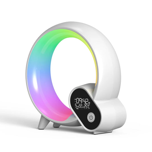 Novelty Smart Q Wake Up Light Ambient Night Light Dimmable Wake Up For Children Bedroom Decorative Birthday Gift