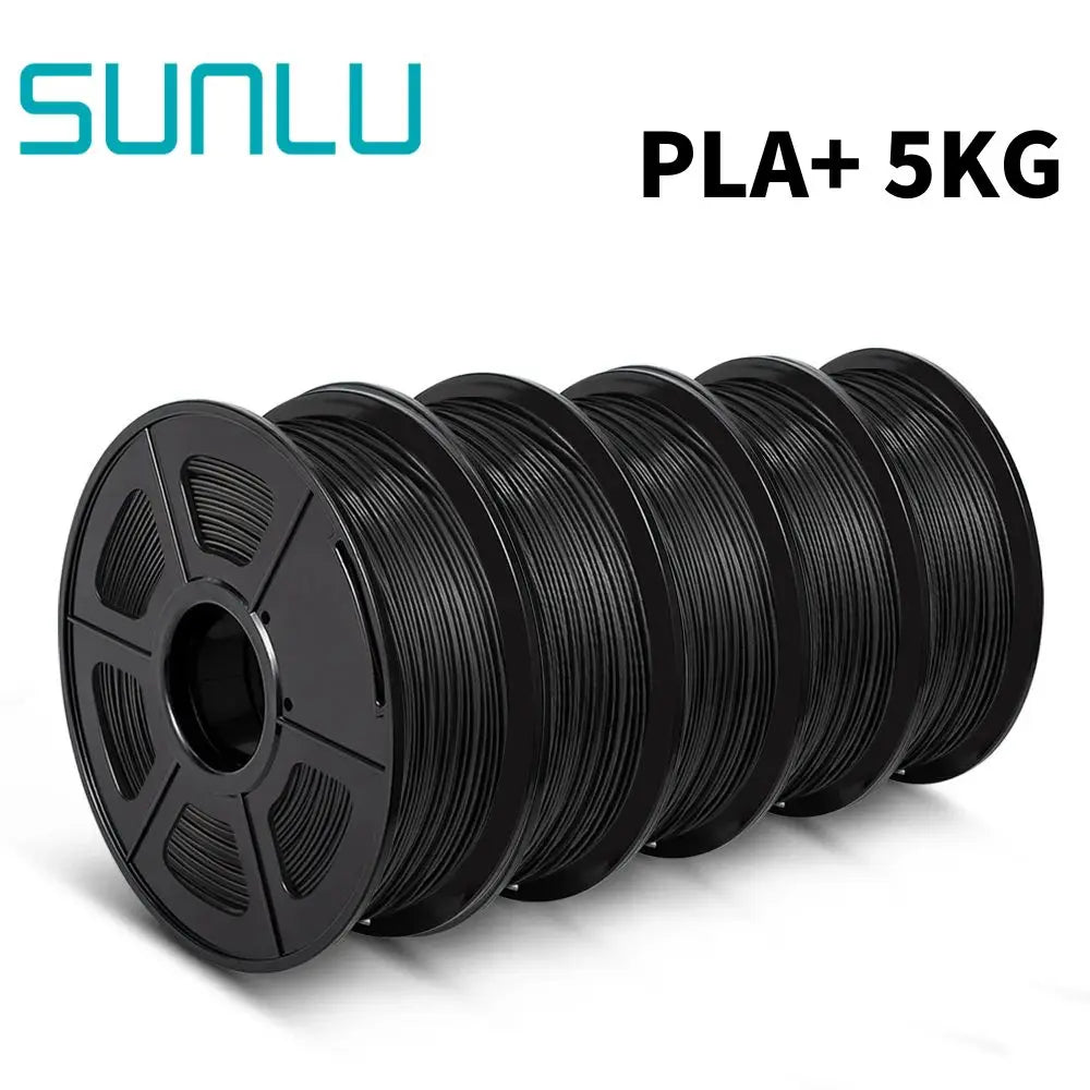 Sunlu PLA PLA Plus PETG Silk PLA Matte PLA Meta Filament 5KG 1KG Roll 1.75mm 3D Printer Filament Neatly Wound
