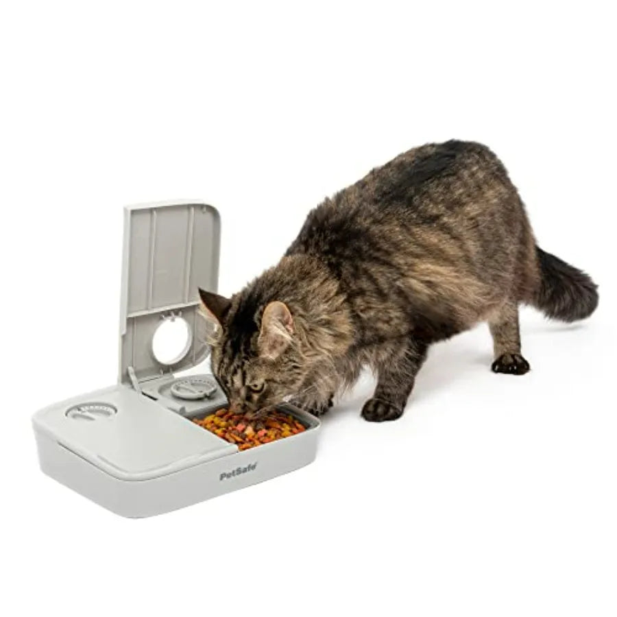 Analog 2 Meal Programmable Pet Feeder For Dogs And Cats