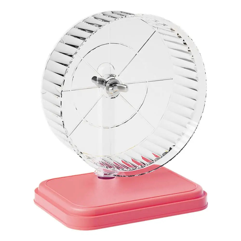 Hamster Sport Running Wheel Double Bearing Silent Jogging Toy for Small Rodents Gerbils Exercise Play Accessories