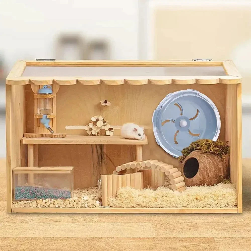 Rat Exercise Wheel for Hamsters and Small Rodents Silent Jogging Toy for Mice and Gerbils Durable and Stable Design