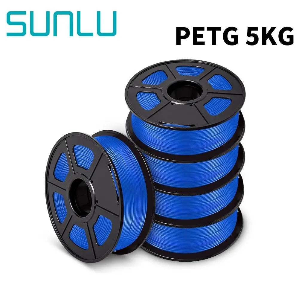 Sunlu PLA PLA Plus PETG Silk PLA Matte PLA Meta Filament 5KG 1KG Roll 1.75mm 3D Printer Filament Neatly Wound