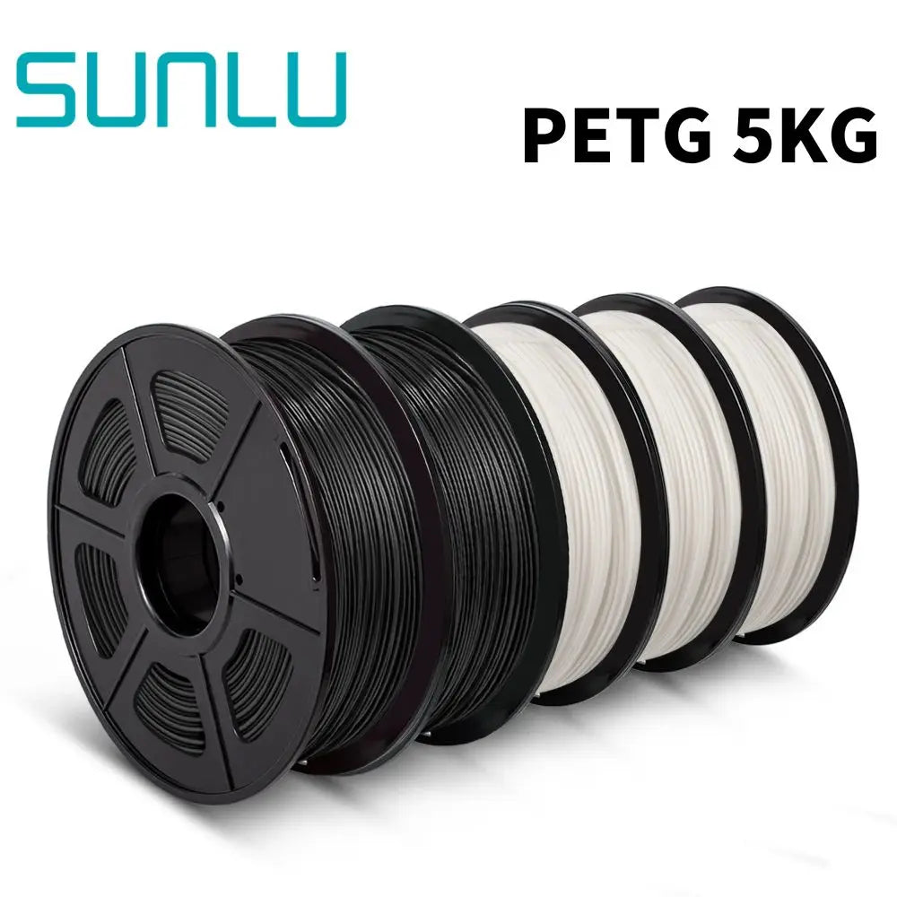 Sunlu PLA PLA Plus PETG Silk PLA Matte PLA Meta Filament 5KG 1KG Roll 1.75mm 3D Printer Filament Neatly Wound