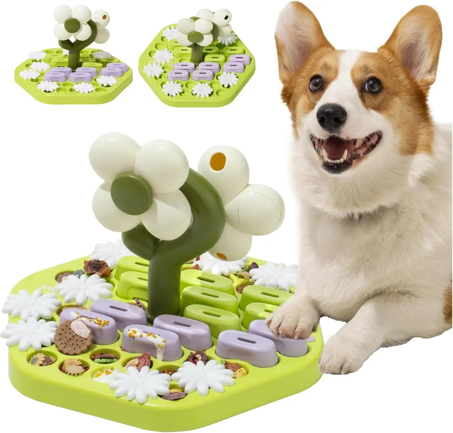 MewooFun Level 4 Dog Puzzle Toy Interactive Enrichment Toy for Dogs IQ Training Slow Feeder for All Breeds