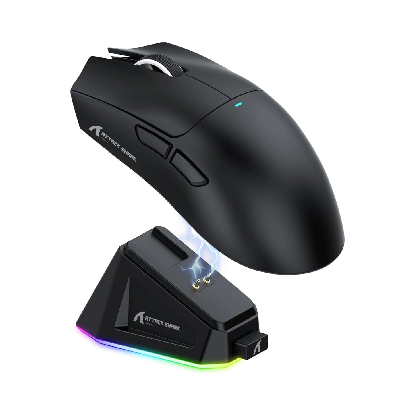 MAMBASNAKE x ATTACK SHARK X11 Gaming Mouse with Magnetic Charging Dock and PixArt PAW3311 Sensor