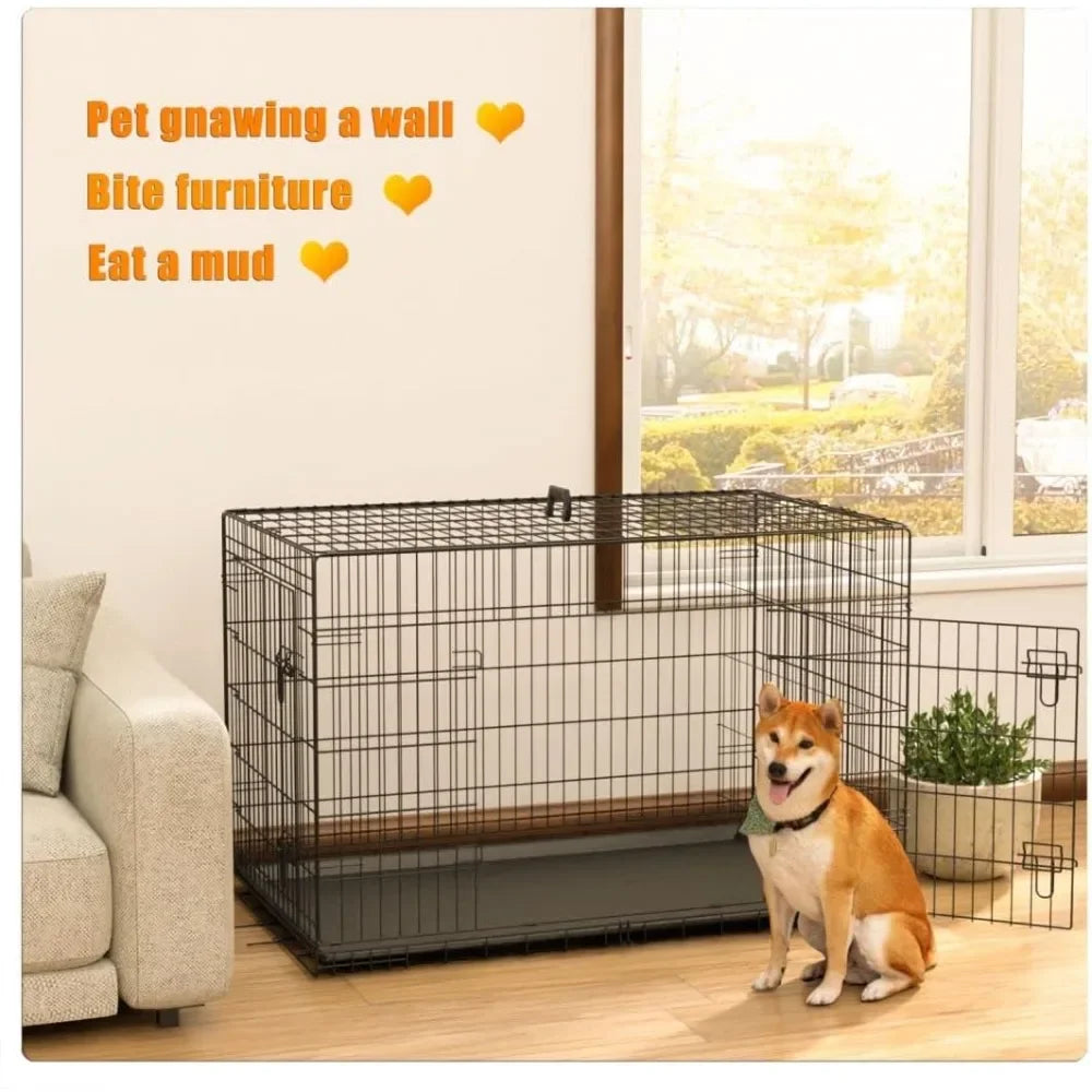 Dog Crates for Large Medium Small Dogs with Enhanced Safety Features