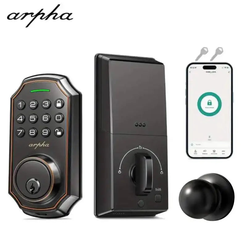 Arpha Smart Door Lock Keyless Entry With Digital Keypad
