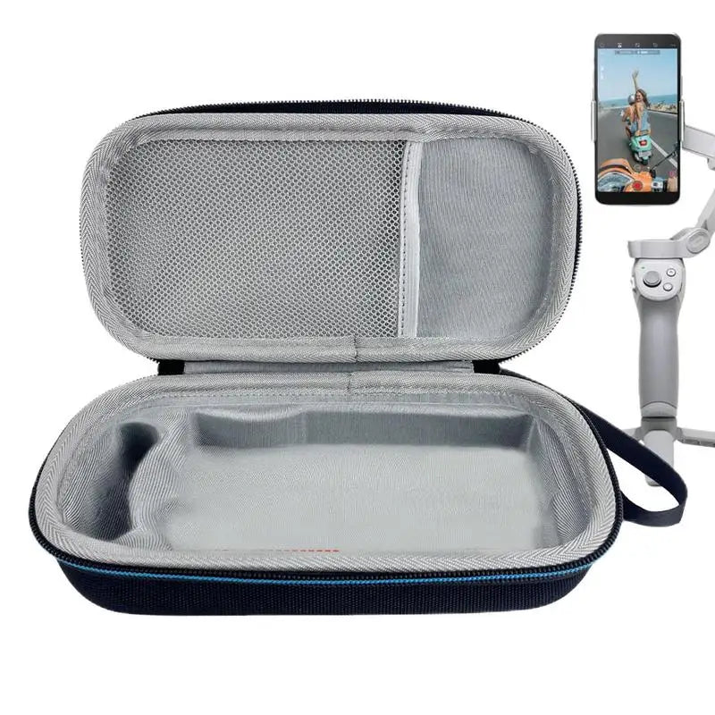Hard EVA Carrying Case Portable Travel Protective Storage Bag for Insta360 Flow AI Powered Smartphone Stabilizer and Accessories