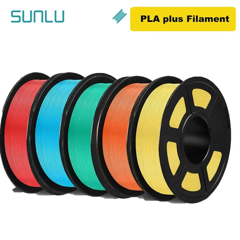 Sunlu PLA PLA Plus PETG Silk PLA Matte PLA Meta Filament 5KG 1KG Roll 1.75mm 3D Printer Filament Neatly Wound