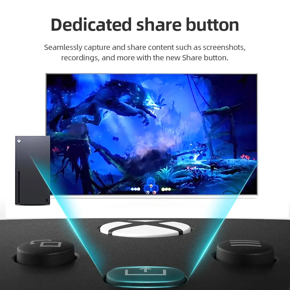 Microsoft Xbox Core Wireless Controller Volt White Black for Xbox Series S X XSS XSX Xbox One